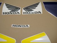 Honda CBR 954RR 2003 - Yellow/Darkblue Version - Decalset