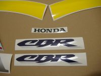 Honda CBR 954RR 2003 - Yellow/Darkblue Version - Decalset