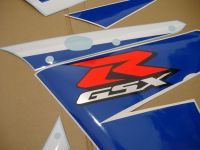 Suzuki GSX-R 1000 2003 - White/Blue Version - Decalset