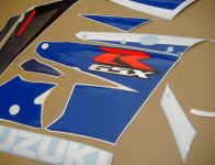 Suzuki GSX-R 1000 2003 - White/Blue Version - Decalset