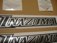 Suzuki Inazuma 2014 - Black Version - Dekorset