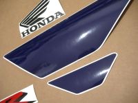 Honda CBR 600 F4 Sport 2002 - Weiß/Dunkelblau Version - Dekorset