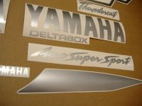 Yamaha YZF-600R 2000 - Weinrot Version - Dekorset
