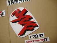 Yamaha YZF-R1 RN01 1998 - White/Red Version - Decalset