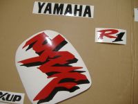 Yamaha YZF-R1 RN01 1998 - White/Red Version - Decalset