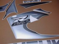 Suzuki GSX-R 600 1999 - Black/Grey Version - Decalset