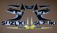 Suzuki GSX-R 600 1999 - Yellow/Black Version - Decalset
