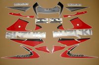 Suzuki GSX-R 600 2000 - Red/Grey Version - Decalset