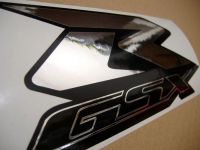 Suzuki GSX-R 600 2000 - Red/Grey Version - Decalset