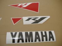 Yamaha YZF-R1 RN22 2010 - White Version - Decalset