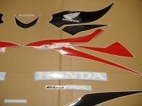 Honda CBR 600RR 2008 - Red Version - Decalset