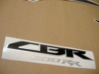 Honda CBR 600RR 2009 - Black Version - Decalset