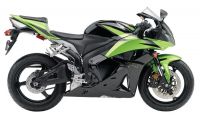 Honda CBR 600RR 2009 - Green/Black Version - Decalset