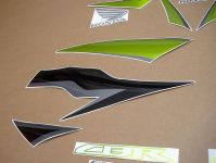 Honda CBR 600RR 2009 - Green/Black Version - Decalset