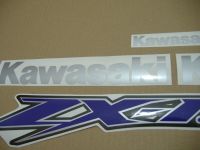 Kawasaki ZX-12R 2003 - Green Version - Decalset