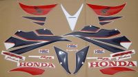 Honda CBR 1000RR 2007 - HRC Version - Decalset