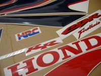 Honda CBR 1000RR 2007 - HRC Version - Decalset