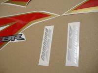 Honda CBR 250R 2012 - White/Blue Version - Decalset