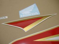 Honda CBR 250R 2012 - Weiß/Blaue Version - Dekorset