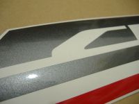 Honda CBR 600 F 2012 - White/Black Version - Decalset