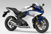 Honda CBR 600 F 2013 - Weiß/Blaue Version - Dekorset