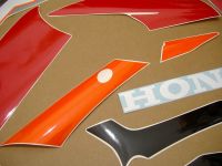 Honda CBR 600 F3 1995 - Rot/Schwarz/Grau Version - Dekorset