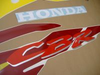 Honda CBR 600 F3 1996 - Burgunder/Schwarz/Rote Version - Dekorset