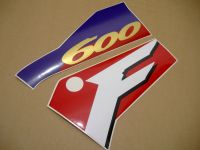 Honda CBR 600 F3 1996 - Red/Purple/White Version - Decalset