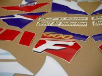 Honda CBR 600 F3 1996 - Red/Purple/White Version - Decalset