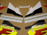 Honda CBR 600 F3 1996 - White/Red/Black Version - Decalset