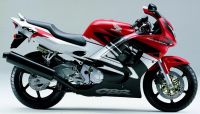 Honda CBR 600 F3 1997 - Red/White/Black Version - Decalset