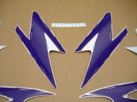 Honda CBR 600 F3 1997 - White/Red/Purple Version - Decalset