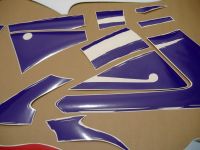 Honda CBR 600 F3 1997 - White/Red/Purple Version - Decalset