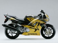 Honda CBR 600 F3 1997 - Gelb/Schwarze Version - Dekorset