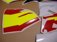 Honda CBR 919RR 1996 - Red/White/Yellow Version - Decalset