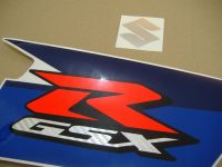 Suzuki GSX-R 1000 2010 - Weiß/Schwarze Version - Dekorset