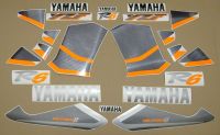 Yamaha YZF-R6 RJ03 1999 - Silver/Black Version - Decalset