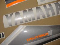 Yamaha YZF-R6 RJ03 1999 - Silver/Black Version - Decalset