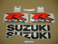 Suzuki GSX-R 1000 2009 - White/Blue Version - Decalset