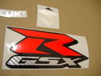 Suzuki GSX-R 1000 2009 - White/Blue Version - Decalset