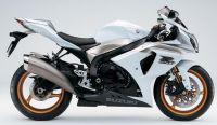 Suzuki GSX-R 1000 2009 - Weiße Version - Dekorset