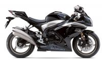 Suzuki GSX-R 1000 2009 - Black Version - Decalset