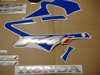 Honda CBR 600 F4i 2005 - Blue Version - Decalset