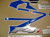 Honda CBR 600 F4i 2005 - Blaue Version - Dekorset