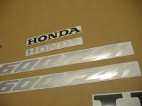 Honda CBR 600 F4i 2005 - Burgundy/Grey Version - Decalset