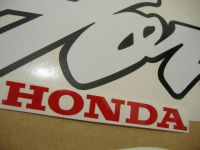 Honda CB 600F Hornet 1998 - Silver Version - Decalset