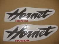 Honda CB 600F Hornet 2000 - Schwarze Version - Dekorset