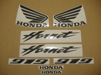 Honda CB919F Hornet 2003 - Rote Version Dekorset