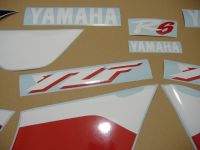 Yamaha YZF-R6 RJ03 2001 - Red Version - Decalset