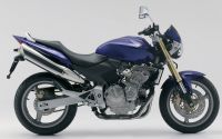 Honda CB 600F Hornet 2004 - Dunkelblaue Version - Dekorset